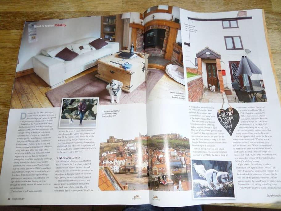 Award winning pet friendly paddock cottage Whitby Exteriör bild